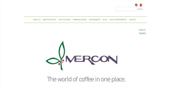 Desktop Screenshot of merconcoffeegroup.com